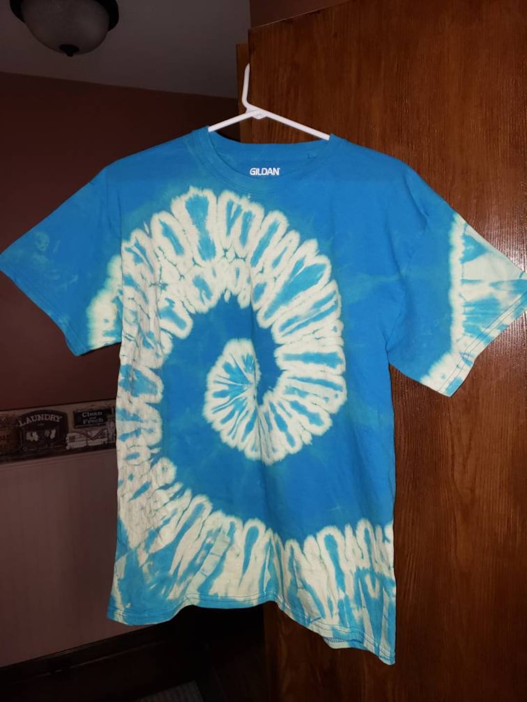 reverse tie dye t shirt