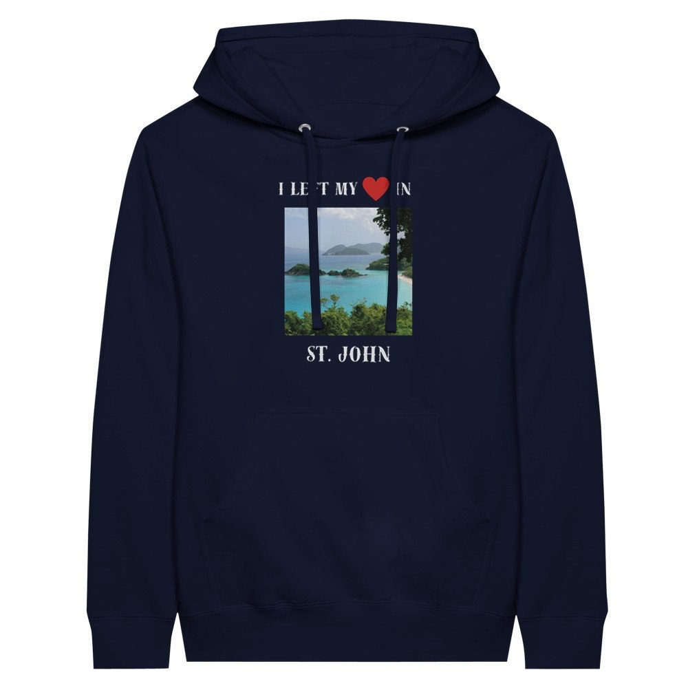 Trunk Bay, St John USVI Premium Unisex Pullover Hoodie