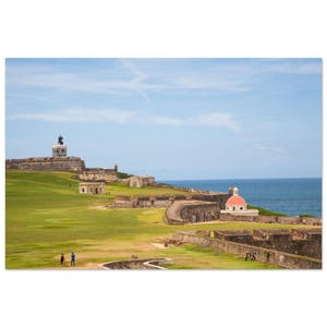 Old San Juan Castle Aluminum Print