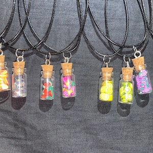 Fruit Bottle Charms