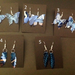 Upcycled Beer Can Earrings