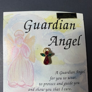 Vintage Guardian Angel Pin