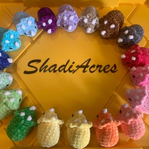Mini Triceratops Plushies