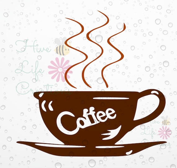 Download Coffee Cup Instant Download Coffee Svg File Instant Etsy PSD Mockup Templates