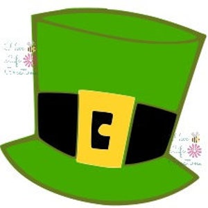 St Patrick&#39;s Day SVG * Leprechaun Hat St. Patrick&#39;s Day SVG DXF Png File * Instant download * Cricut Silhouette Cut File * Irish Hat File