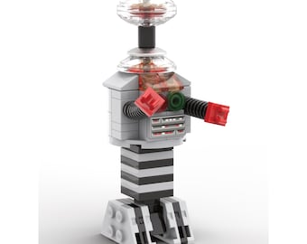 Robot de ciencia ficción / Kit de construcción con ladrillos