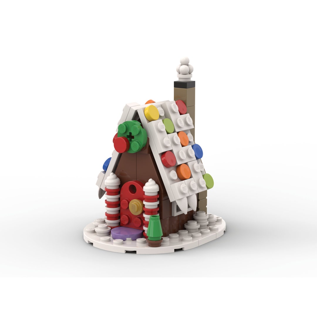 Lego Toy Lego Miniature Gingerbread House Custom Lego
