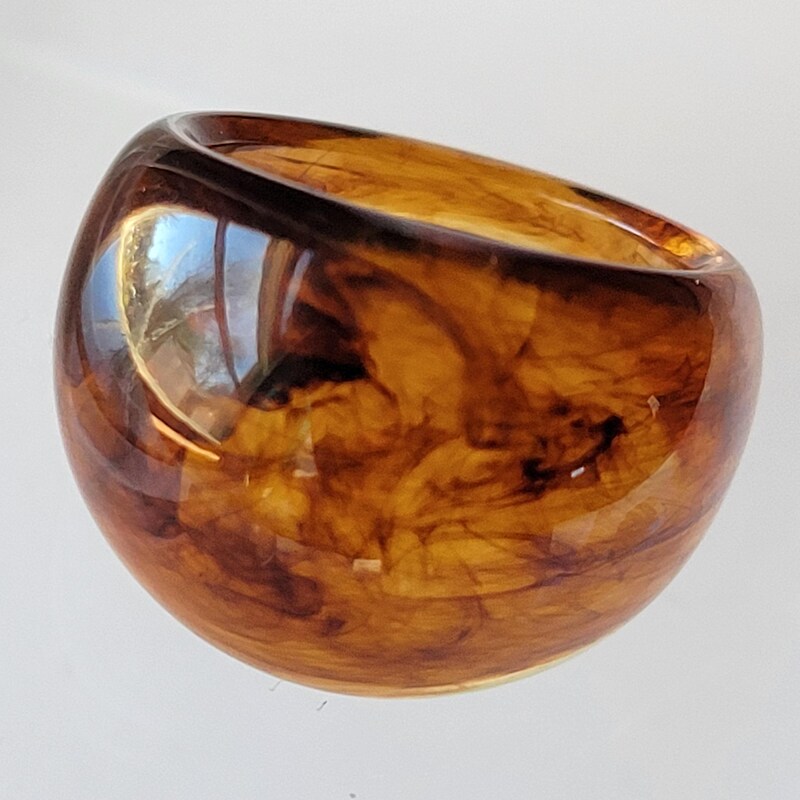 Tortoise Shell Rings - Etsy