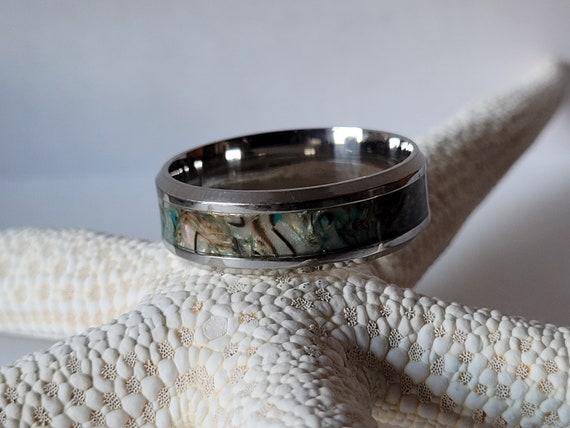 Abalone inlay ring clearance
