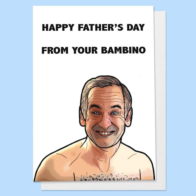 Martin Goodman Friday Night Dinner Bambinos Funny Card | Etsy