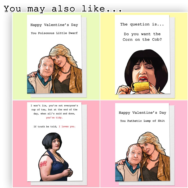 Nessa Ness Vanessa Jenkins Gavin and Stacey Funny Card Etsy