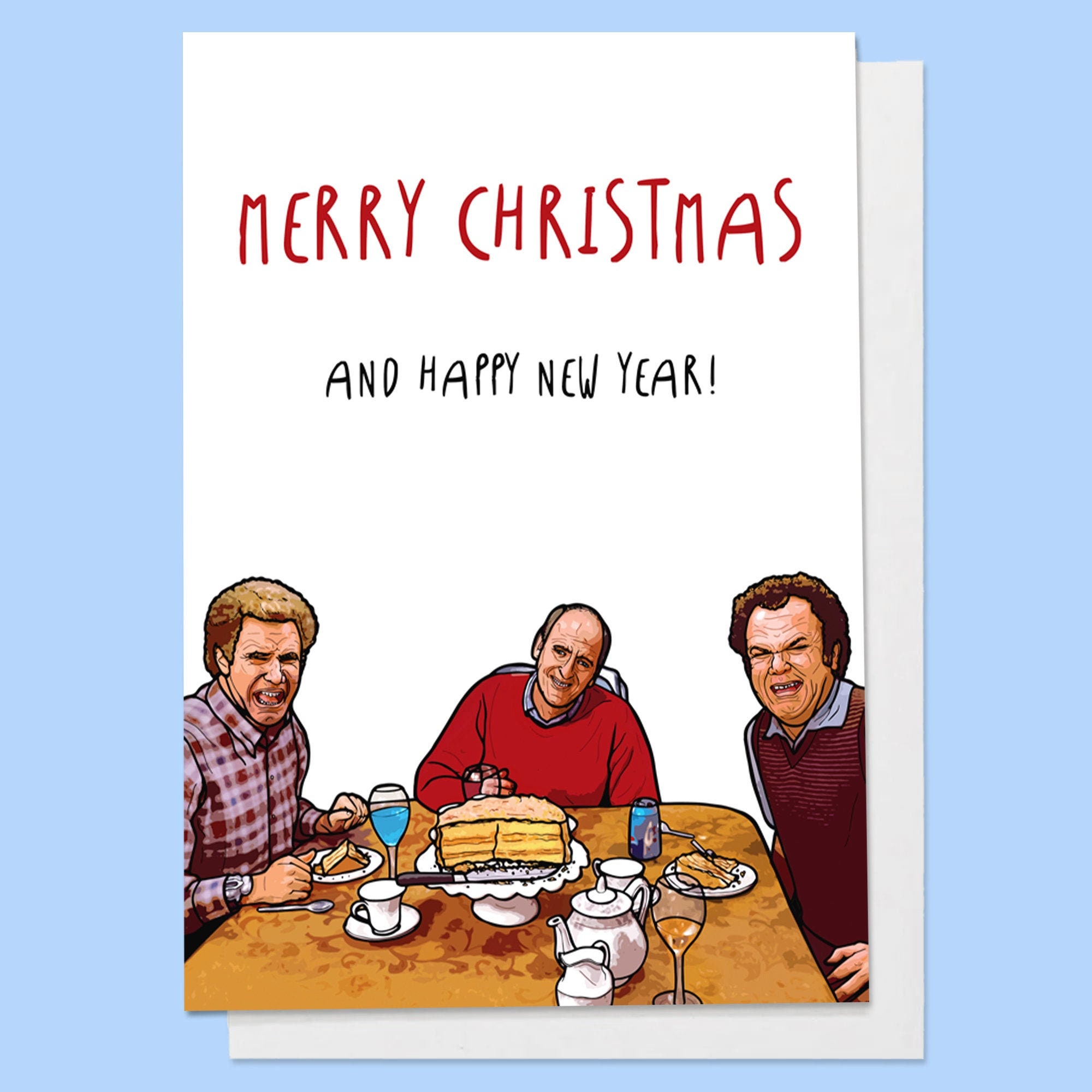 Step Brothers Christmas Card 