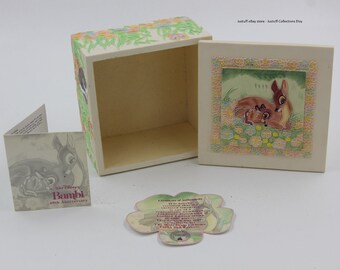Disney Bambi Box Etsy