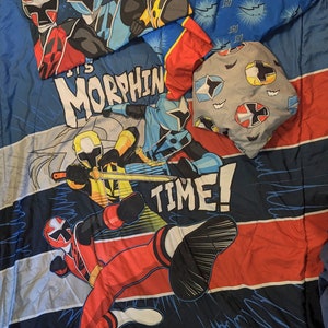 Power ranger blanket set sale