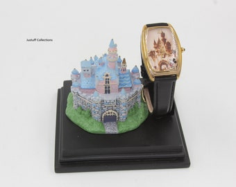 Vtg Disney watch 75th Everlasting Time Watch Collectors Club VII Disney Castle and Watch #3053 Disney collectible Disney knick knack apparel