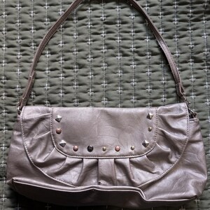 00s Leather Shoulder Bag - Etsy