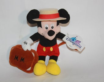 VTG 2001 Official Disneyana Convention Mickey Mouse Plush Doll Disneyland Promo - Vintage Disney Collectible - Mickey Mouse Collectible gift