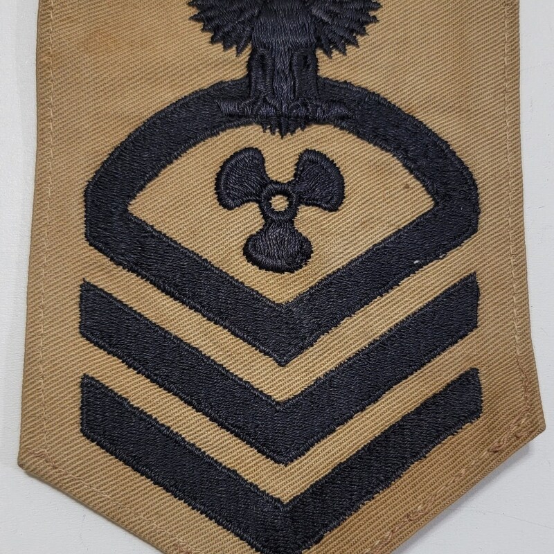 US Navy Rating Machinist Mate Third Class Patch L6 US Navy Rating Machinist Mate Third Class Patch L6
