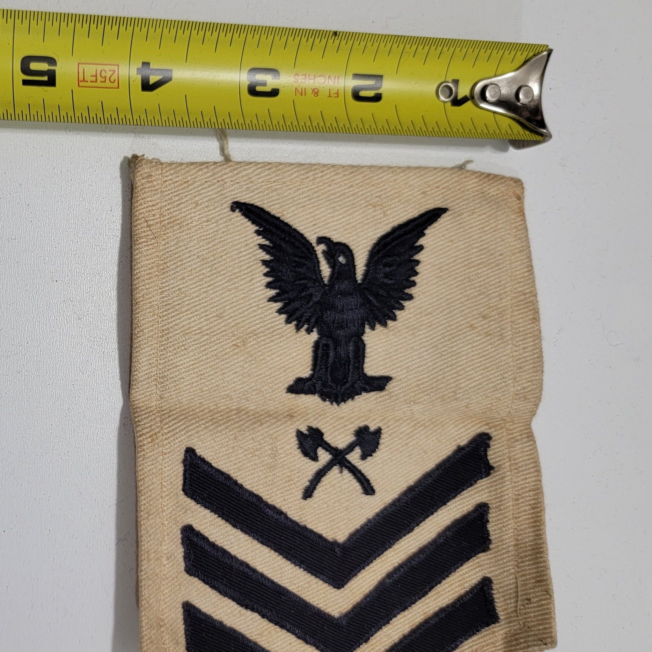 US Navy Petty Officer 1st Class Rate Carpenter's Mate 1942 Original WW2 ...