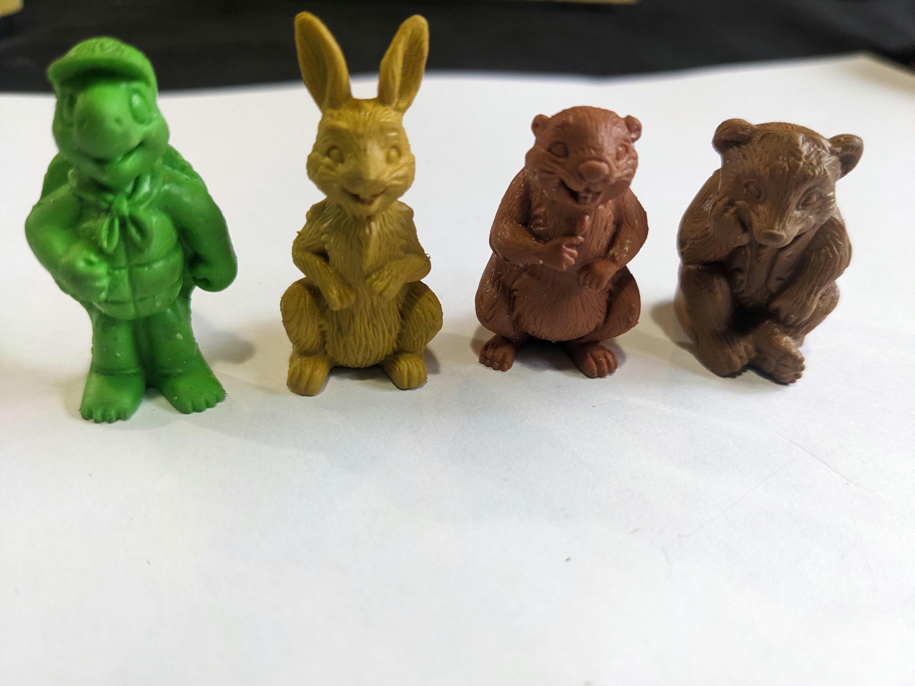 Vtg Franklin the Turtle Erasers Turtle Rabbit Bear Beaver Miniature  Figurine Beaver Franklin Knick Knack Gift Millennial Nostalgia 90s Gift -  Etsy