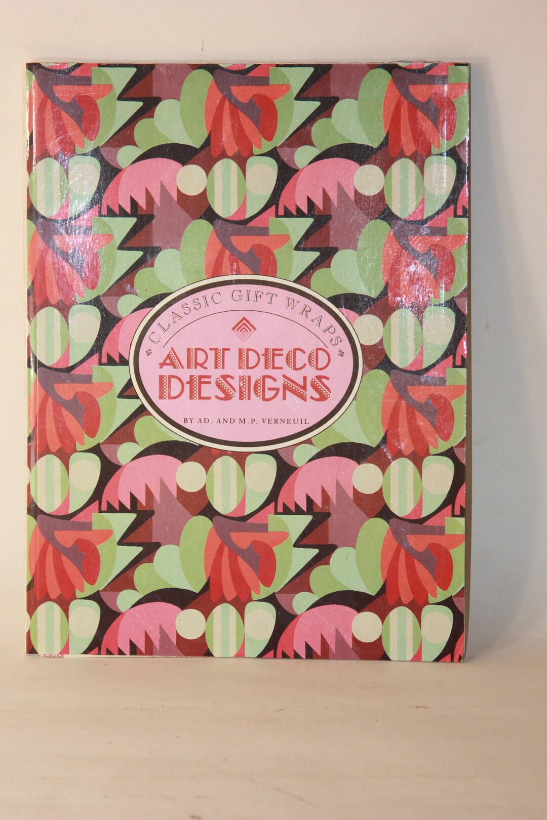 Art Deco Designs Wrapping Paper Book AD. and M.P. Verneuil Classic Gift