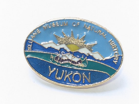 Kluane Museum of Natural History Yukon Pin Lapel Collectible Knick Knack - Museum collectible natural History gift pin knick knack