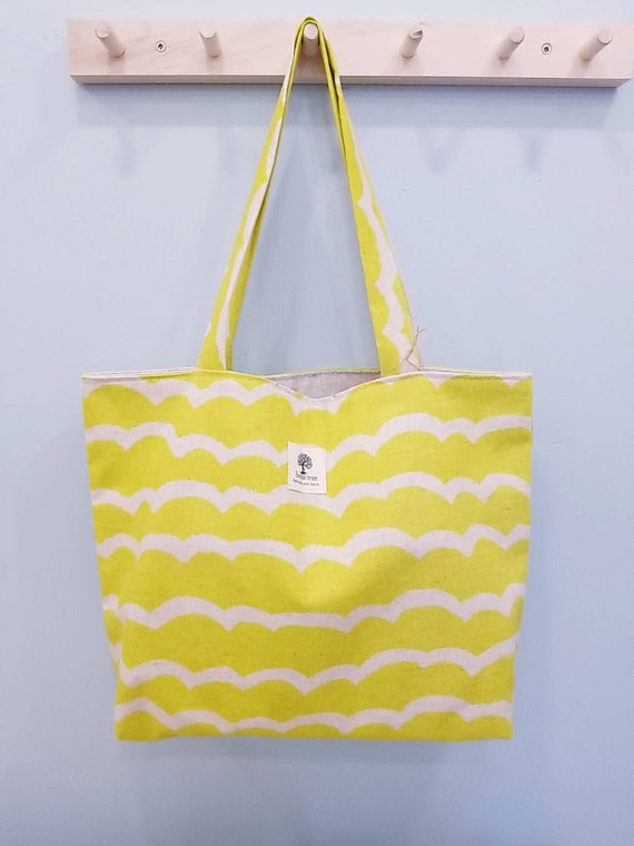 neon yellow shoulder bag