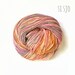 Handdyed merinocottonmix 50/50 yarn