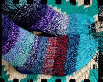 handknitted handdyed yarn Happyherfst Si Sjo Zensocks