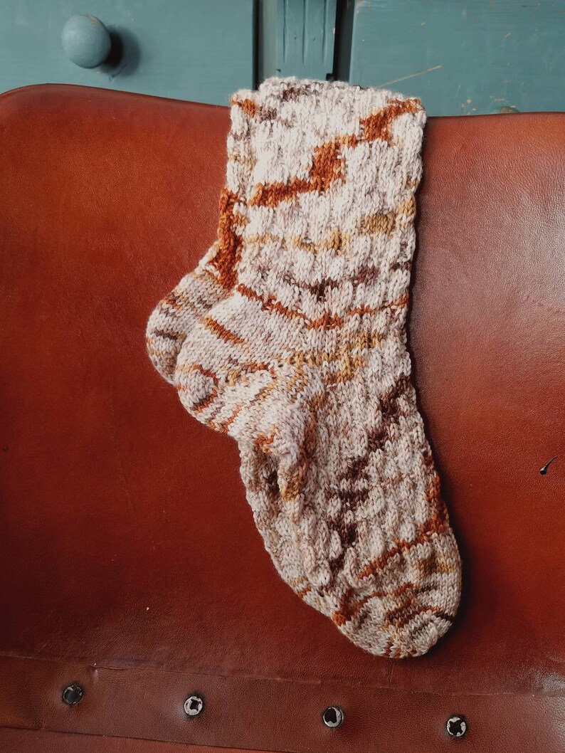 handknitted handdyed yarn Happyherfst Si Sjo Zensocks