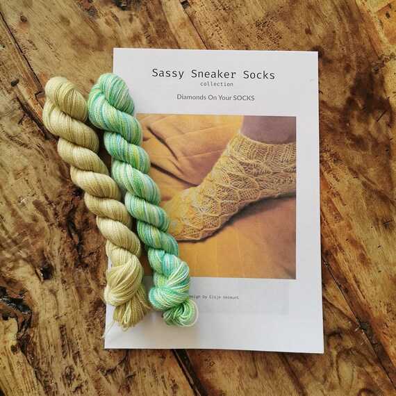 handknitted handdyed yarn Happyherfst Si Sjo Zensocks