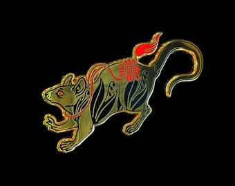 Year of the Rat Enamel Pin