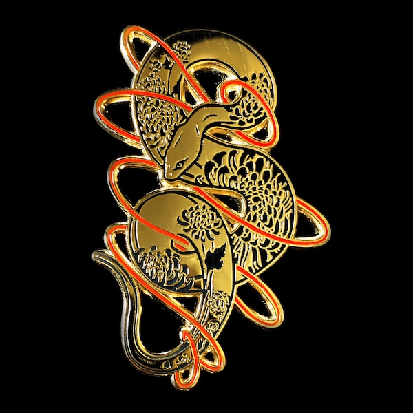 Year of the Snake | Chinese Zodiac Enamel Pin |