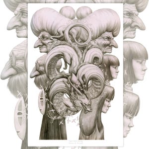 Spirited Away - Fine Art Print