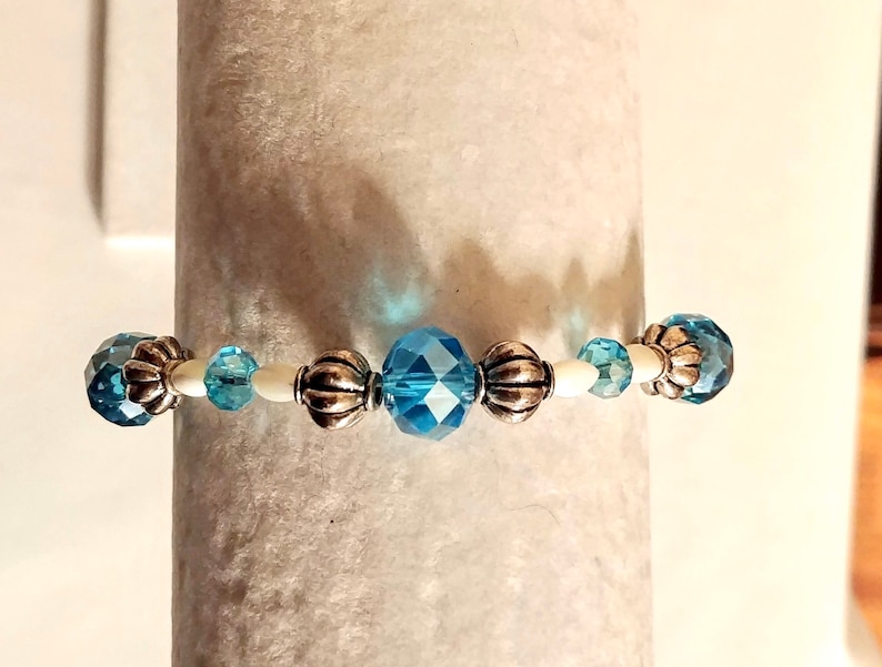 Crystal Blue Bracelet