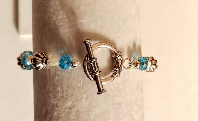 Crystal Blue Bracelet