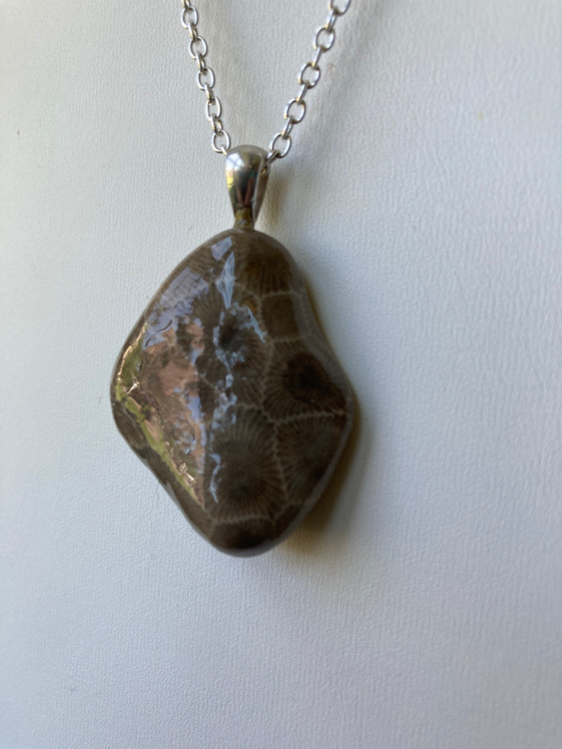 Petoskey outlet stone necklace