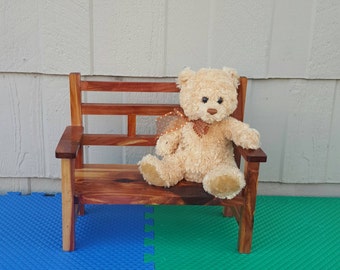 Bench for dolls,dolls furniture,bench,doll accessories,children furniture,wooden bench, cedar bench, photo prop seat, cat bed, plant stand