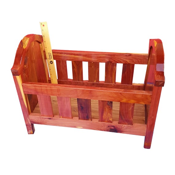 wooden bed for dolls