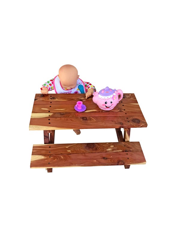 doll picnic table