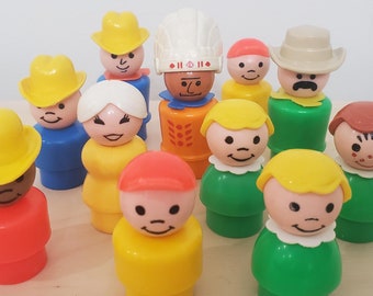 ヴィンテージ フィッシャープライス リトルピープル アジアン