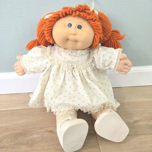 Vintage 1984 Cabbage Patch Kid docka Original blöjskor 1980-talet CPK Coleco