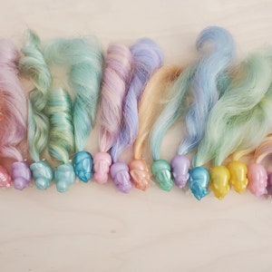 Lady Lovely Locks Pixietails-haar- en outfitclips, aan jou de keuze, verzamelspeelgoed jaren 80 pixiestaarten, Mattel, Bunny, Bird, Chipmunk, Seahorse