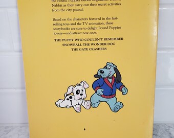 Vintage Pound Puppies Book, the Puppy Who Couldn't Remember 1986