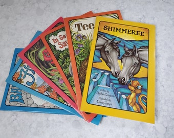 Near Perfect Condition, Free Shipping! Serendipity Books Stephen Cosgrove, Bahgalee, Gabby, Saveopotomas, Tee-Tee, Shimmeree