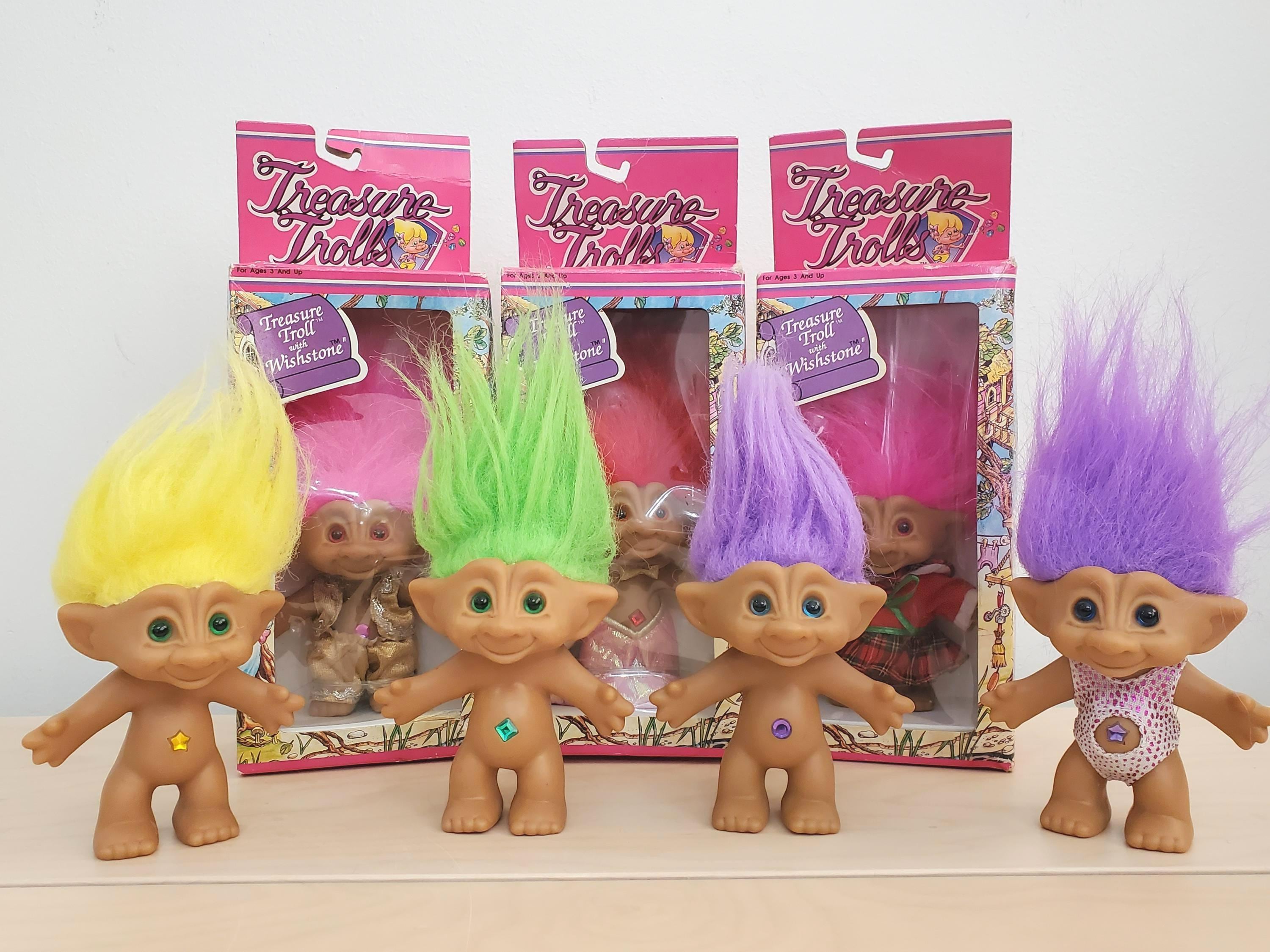Vintage Treasure Trolls, Wish Stone Gem 4
