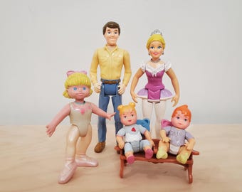 Fisher Price "Famiglia Amorevole" Casa Delle Bambole Pap&agrave; Padre Figura 6" Alto 1998 Graffi - Italia