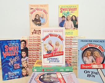 Sweet Valley High Paperback Books Choose Your Book Vintage 1980s 1990s Francine Pascal YA Teen Fiction Super Edition Thriller June