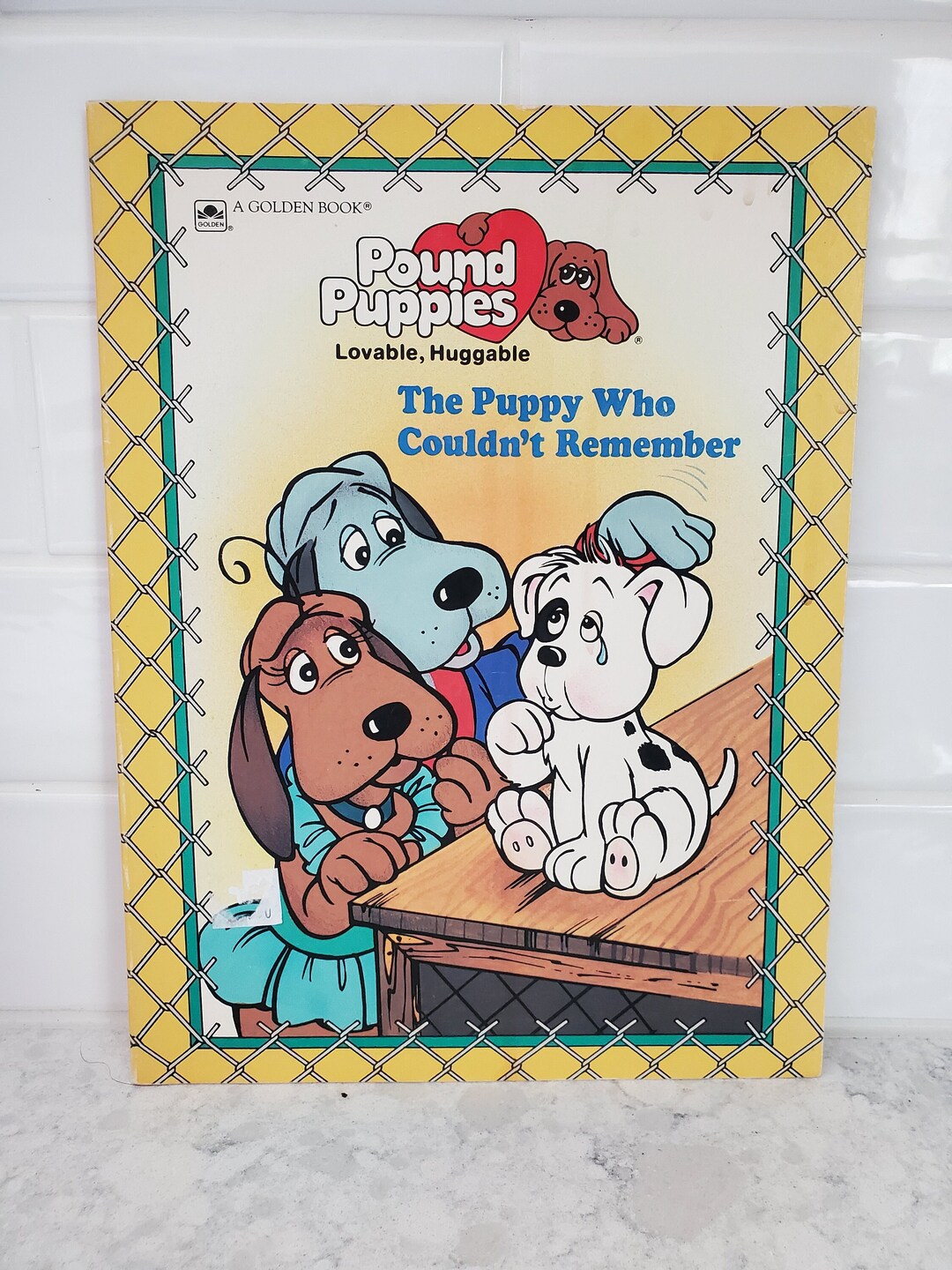 Vintage Pound Puppies Book, the Puppy Who Couldn't Remember