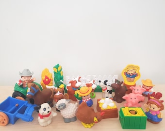 フィッシャープライス リトルピープル ～ 動物の世話 農場、豚小屋、池